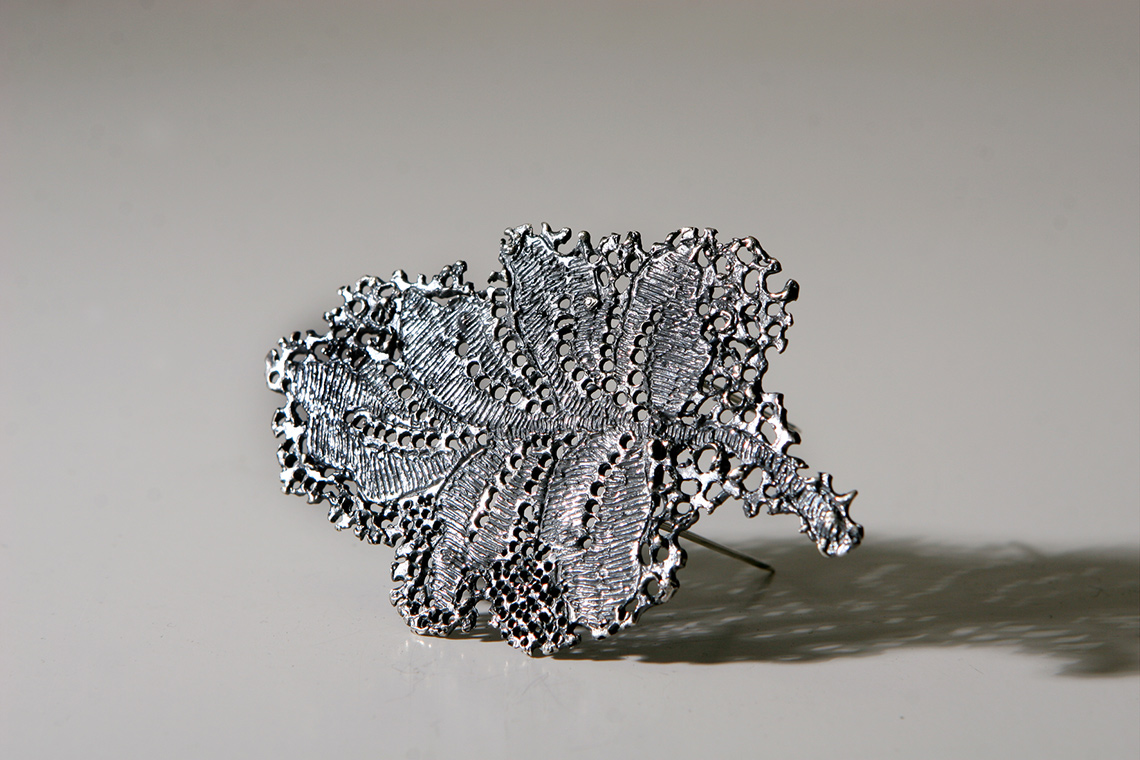 Angelina Tsvetkova - Brooch 2, Nocturne in 925, silver 925