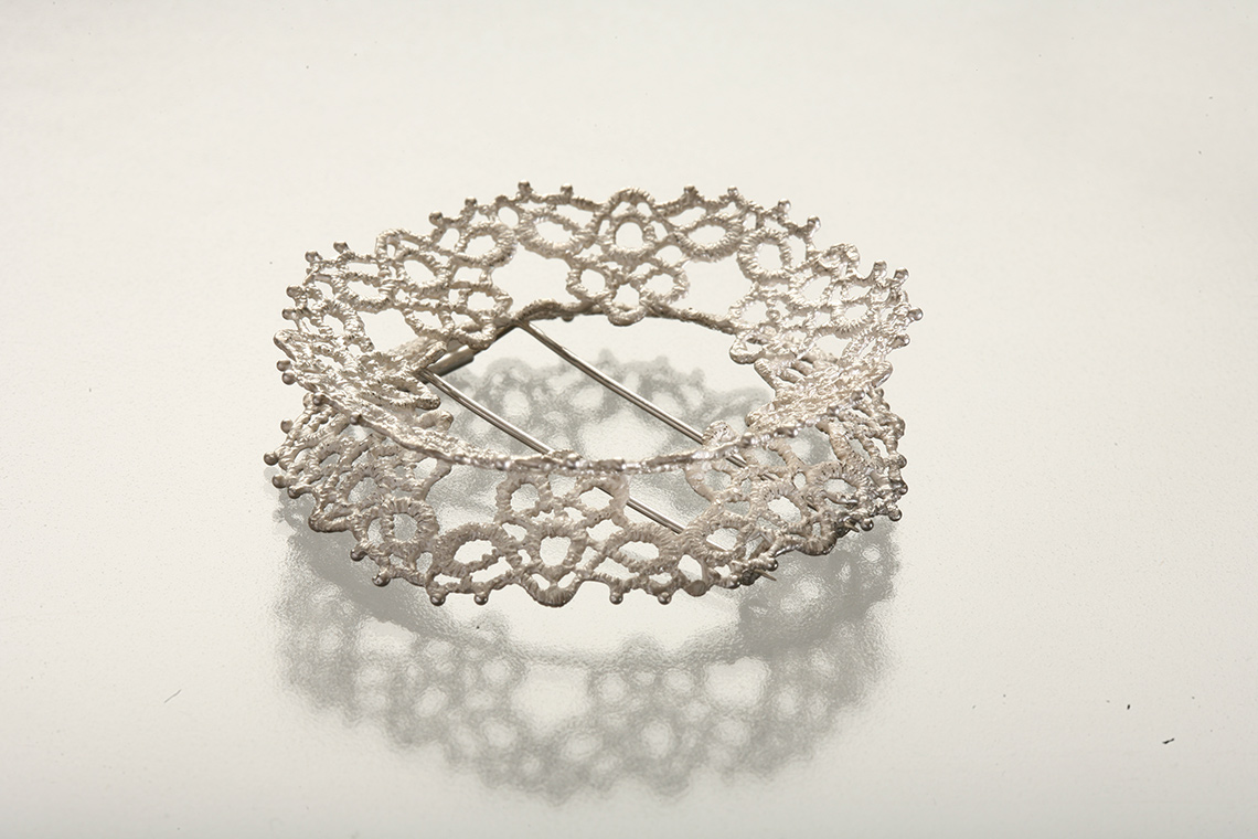 Angelina Tsvetkova - Brooch 5, Nocturne in 925, silver 925
